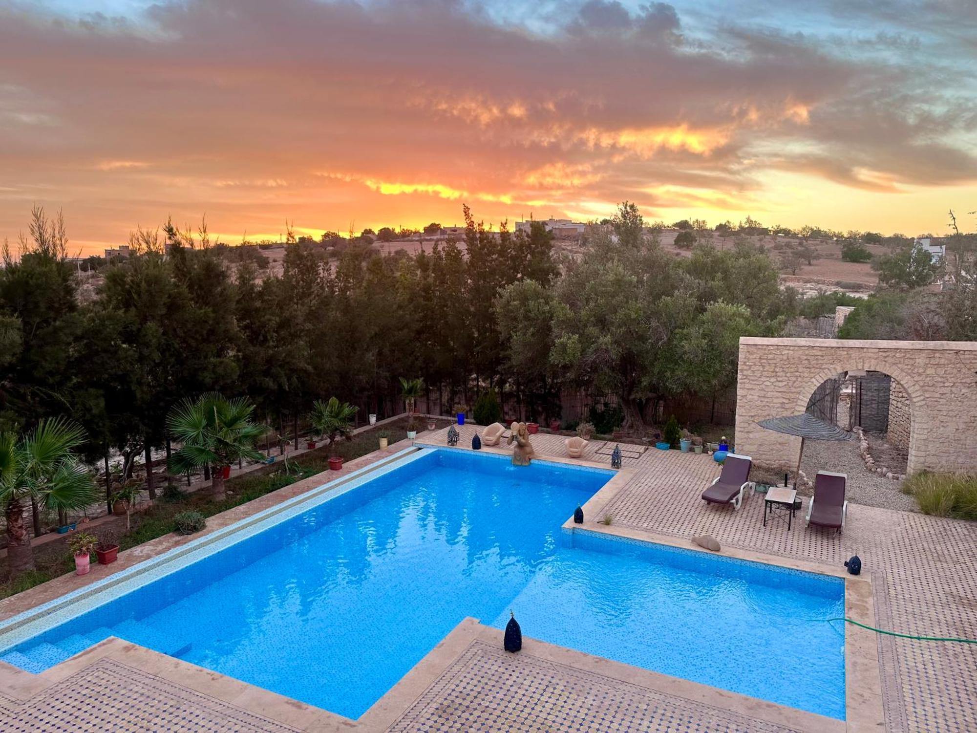 Quiet Oasis Luxury Stone Villa With Panoramic Views Near Esauira Exterior foto